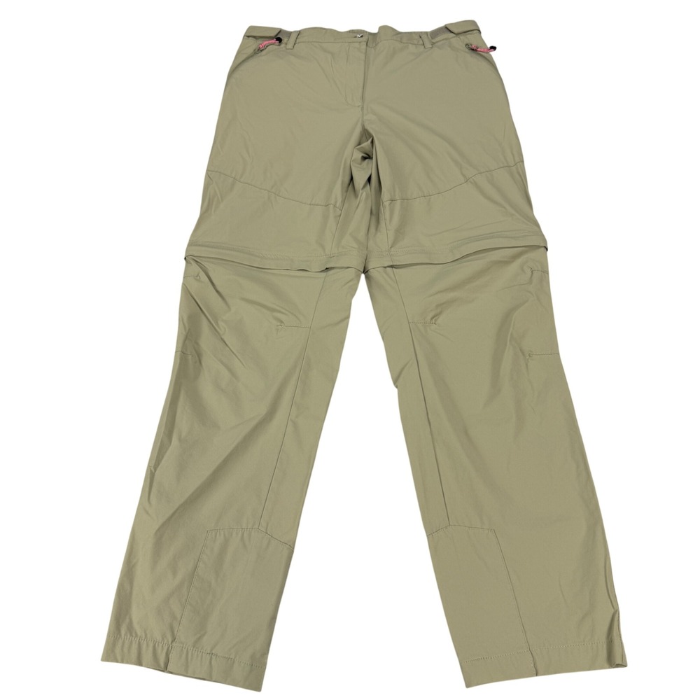 AULP Roche Convertible Hiking Pants Womens XL Zip Off Cargo Outdoor